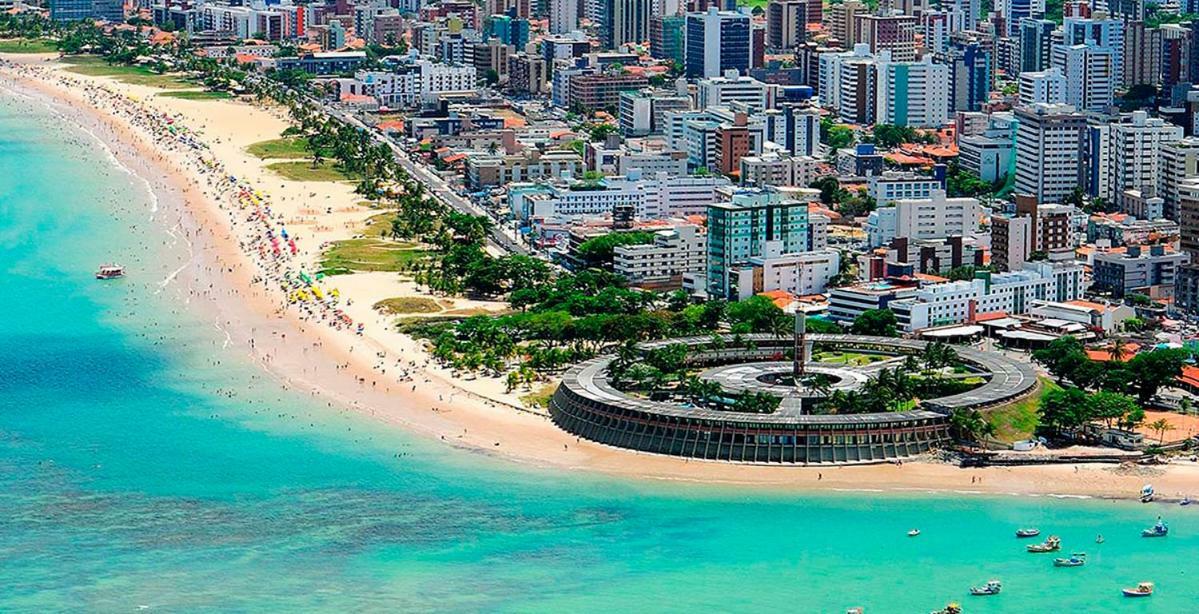 Maravilhoso Flat Na Beira Mar De Tambau 104 Apartment Joao Pessoa Luaran gambar